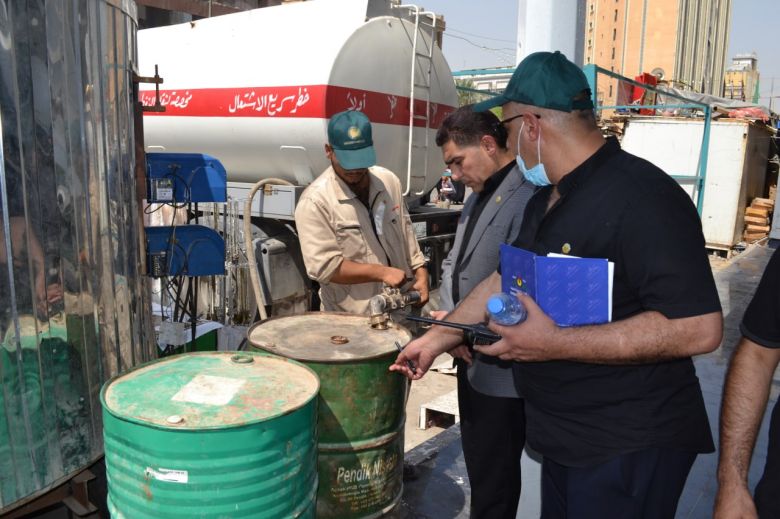 شركة التوزيع تجهز المحافظة (47) مليون لترا من المشتقات النفطية