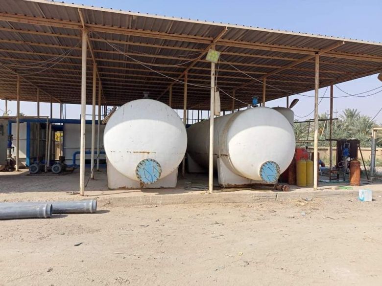 ماء كربلاء تنجز مجمّع الماء الـ (41) في قضاء الجدول الغربي