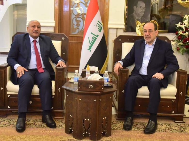 المالكي والخطابي يتباحثان في الية دعم محافظة كربلاء