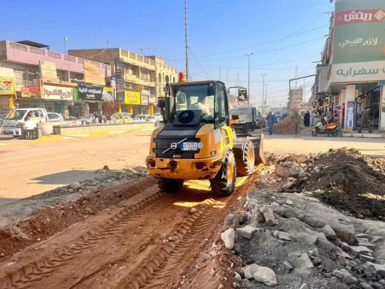 لفك الاختناقات المرورية...قضاء الهندية يعد خطة لتوسيع شوارعه