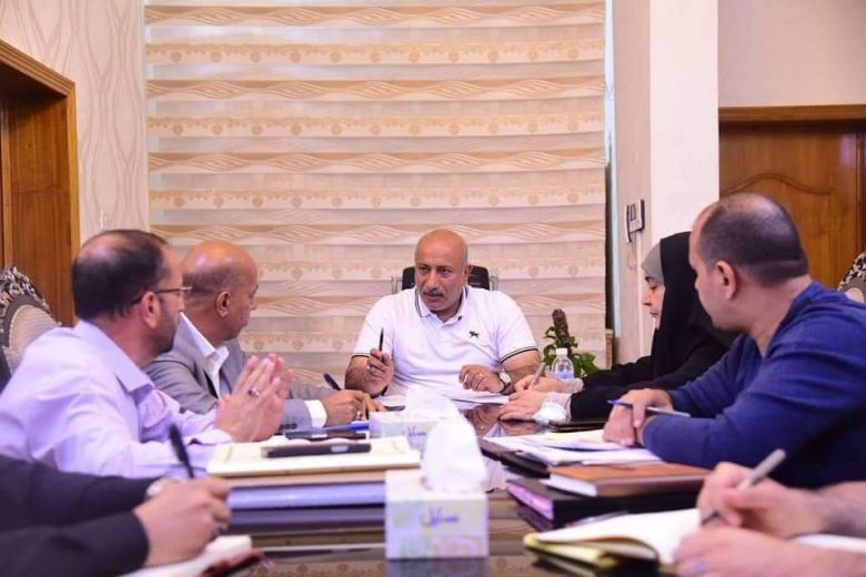 محافظ كربلاء يبحث آليات تنفيذ المشاريع الجديدة ضمن خطة الدعم الطارئ
