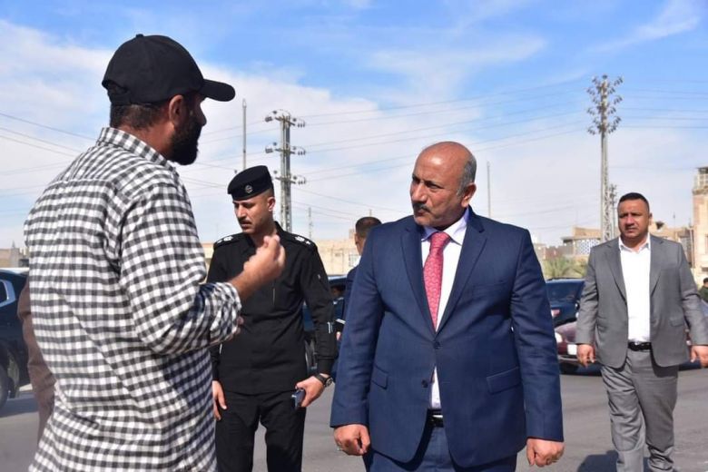 الخطابي يجري جولة ميدانية لمشاريع حيوية في كربلاء