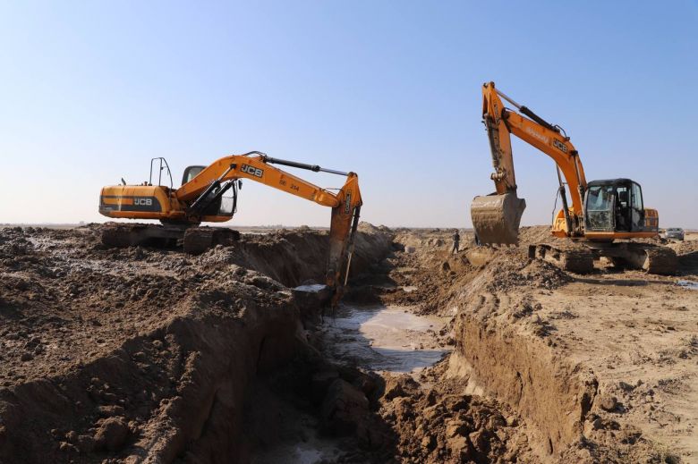 كربلاء: تنفيذ مشروع جديد لاستصلاح أراضي منطقة الكمالية