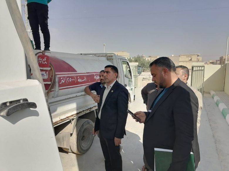 المنتجات النفطية/ فرع كربلاء تجهز المواطنين بأكثر من اربعة وعشربن مليونا و 800،000 الف لتر من النفط الابيض