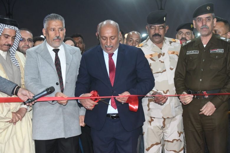 الخطابي يفتتح مشروعا حيويا هاما في كربلاء