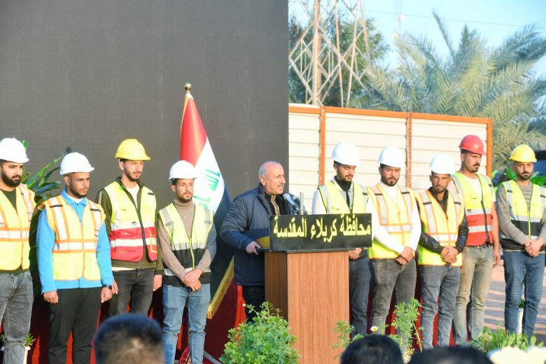محافظ كربلاء يكشف عن اطلاق 170 مشروعاً جديداً خلال عام 2023