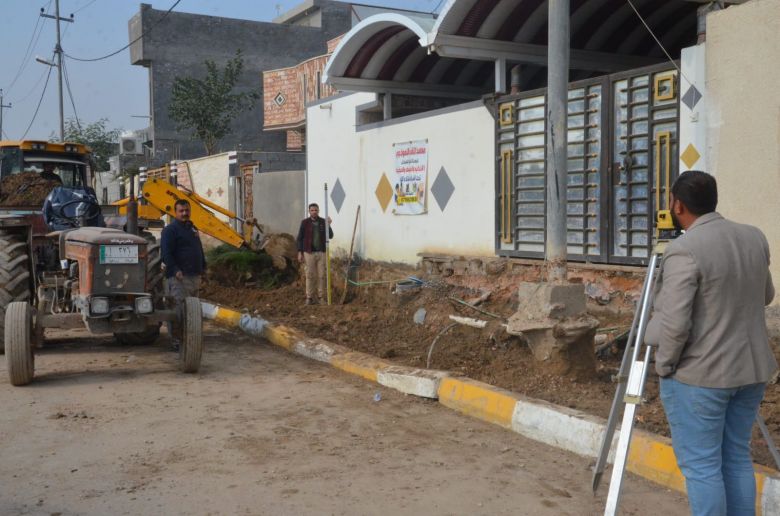 بلدية الخيرات تنفذ مشروعا حيويا  في الناحية