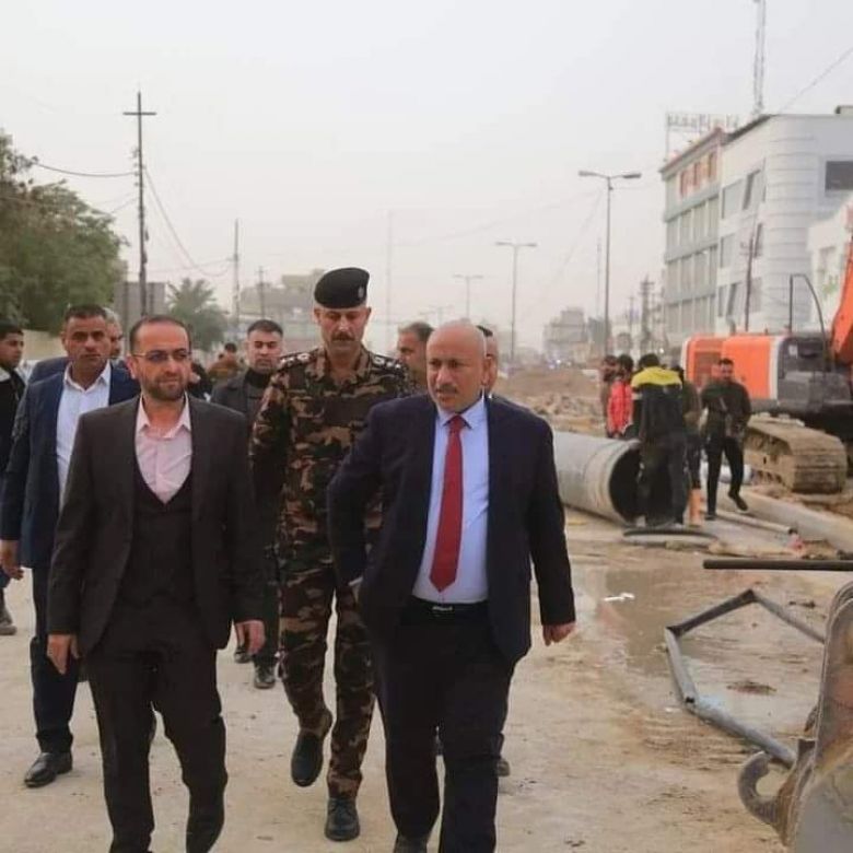 محافظ كربلاء يجري جولة ميدانية للمشاريع المهمة في المحافظة