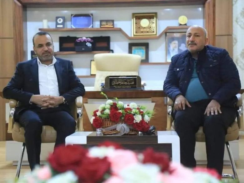 محافظ كربلاء يتباحث مع وزير العمل والشؤون الاجتماعية ملفات تخدم الشرائح الفقيرة