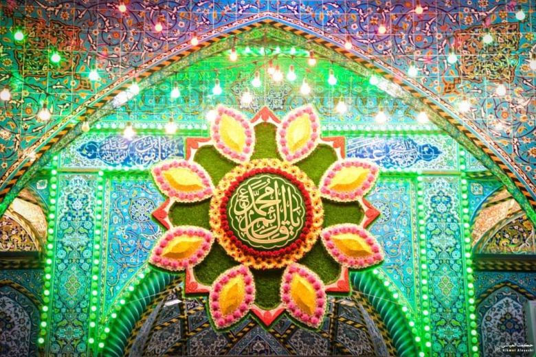 بالصور.. كربلاء تتزين ابتهاجا بولادة الامام الثاني عشر