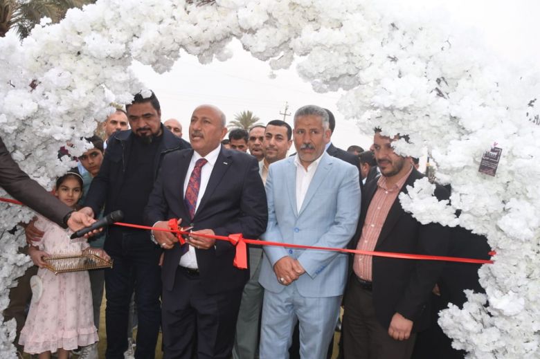 محافظ كربلاء يفتتح المرحلة الثانية من مشروع طريق فوق المبزل الشمالي
