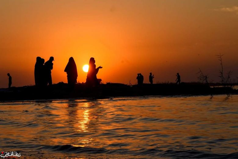 بالصور.. ثاني أكبر بحيرة في العراق