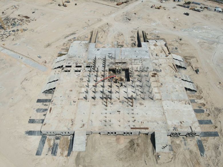 المباشرة بمشروع ابنية الدوائر المهمة المحافظة