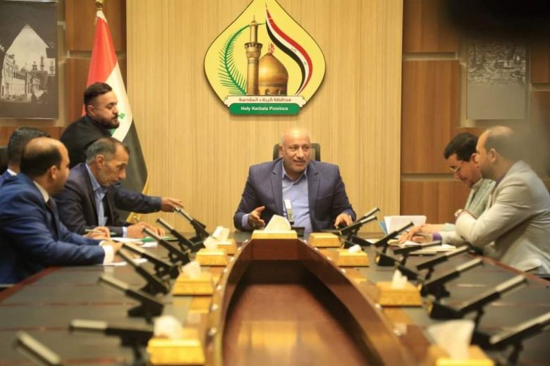 محافظ كربلاء يوجه رؤساء الوحدات الادارية بمتابعة المشاريع الحيوية