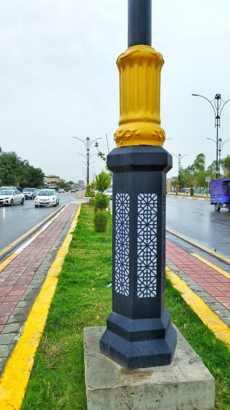 بالصور.. الشارع الفاصل بين حي النصر وحي التعاون