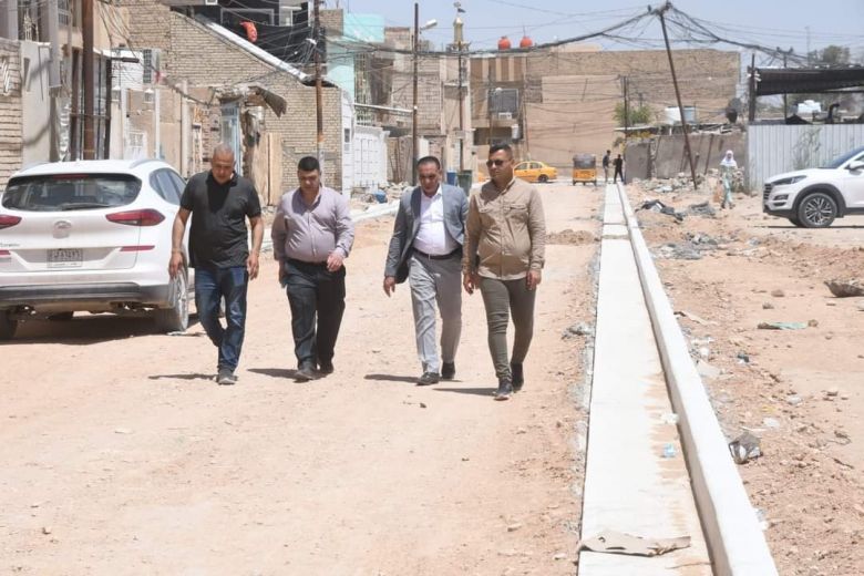 الحبالي: مشاريع تعبيد الطرق ومتابعة تقديم الخدمات في كربلاء تجري على قدم وساق