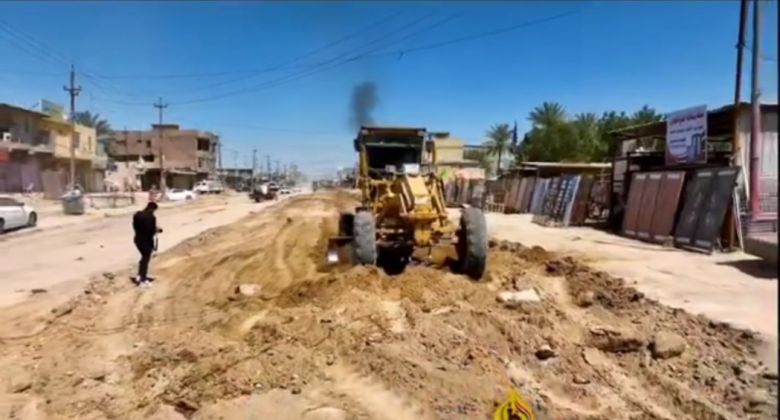 أكثر من مشروع ينفّذ في وقت واحد.. حركة عمرانية يشهدها قضاء الحر في كربلاء