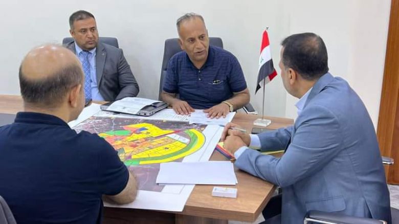 مدير التخطيط العمراني يناقش آلية تنفيذ مسار السكة الحديدية داخل كربلاء المقدسة