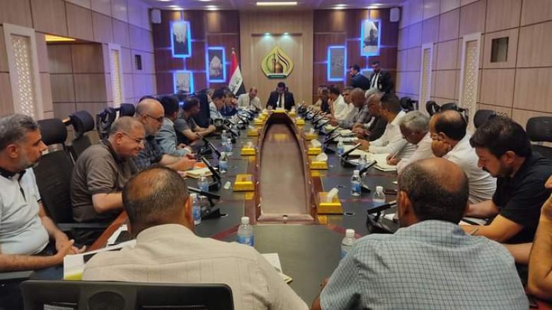 الحكومة المحلية في كربلاء تضع حلولا آنية لحل مشكلة شحة المياه