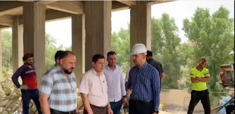 استئناف العمل بمشروع إنشاء بناية لتربية قضاء الهندية