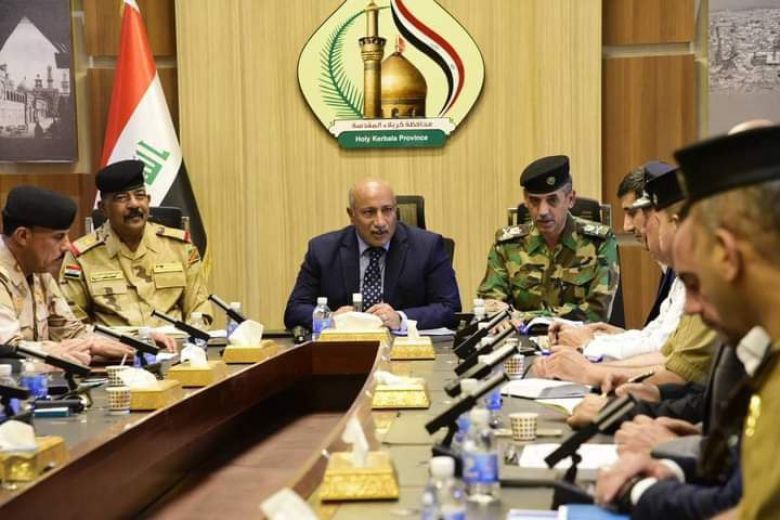 اللجنة الامنية العليا في كربلاء تعلن اخر الاستعدادات والخطط الخاصة بزيارة عرفة وعيد الاضحى المبارك