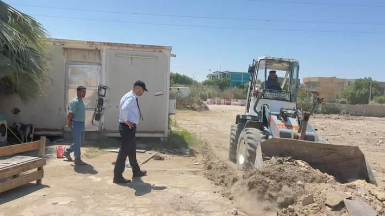 ضمن مشاريع الدعم الطارئ..انشاء بناية جديدة لشعبة زراعة قضاء الهندية