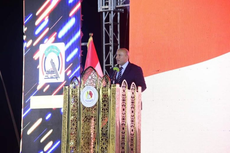 محافظ كربلاء يضع حجر الاساس لمشروع مجمع الاوفياء السكني الخاص بمجاهدي فرقة العباس القتالية