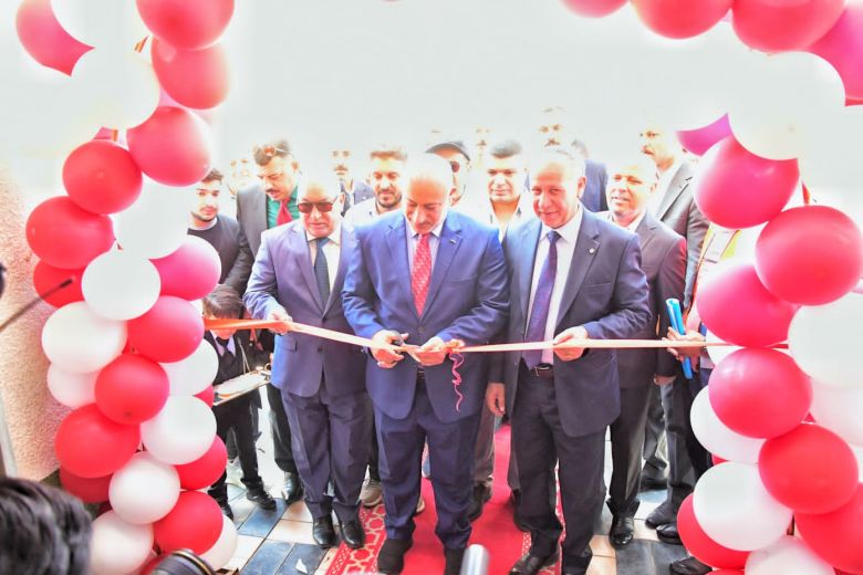 محافظ كربلاء يفتتح مدرسة في حي القضاة