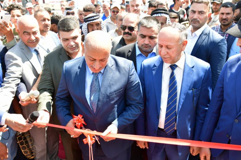 محافظ كربلاء يفتتح عدداً  من  المجمعات المائية في المحافظة