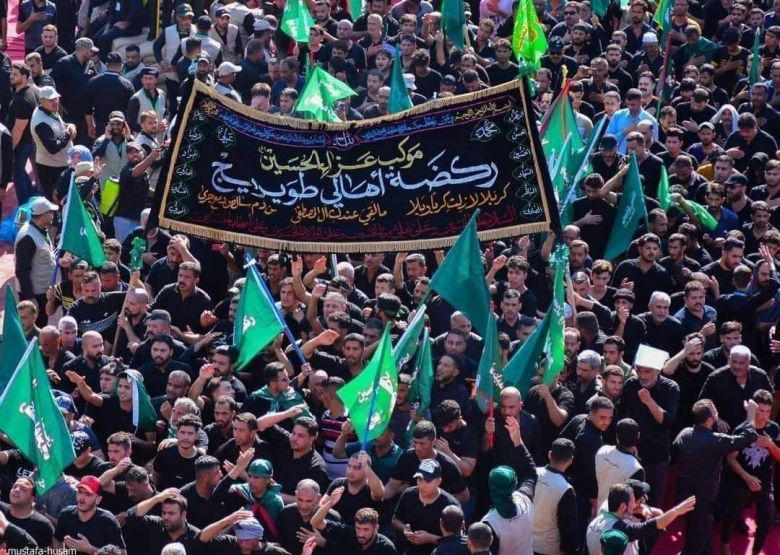 رداً على حرق القرآن.. ركضة طويريج تتزين برفع المصاحف