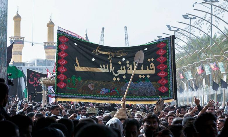 شعائر حسينية وتقاليد عشائرية تحيي ذكرى دفن الأجساد الطاهرة