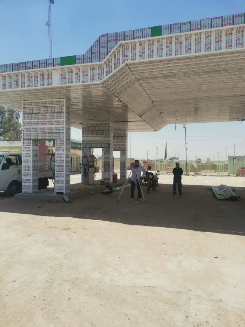 تأهيل محطة تعبئة وقود الجدول الغربي بنسبة ٧٠%