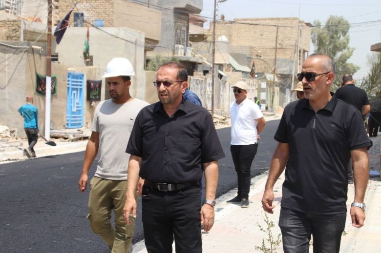 بلدية كربلاء تواصلُ مشاريعها الخدمية والعمرانية في مختلف أنحاء المحافظة