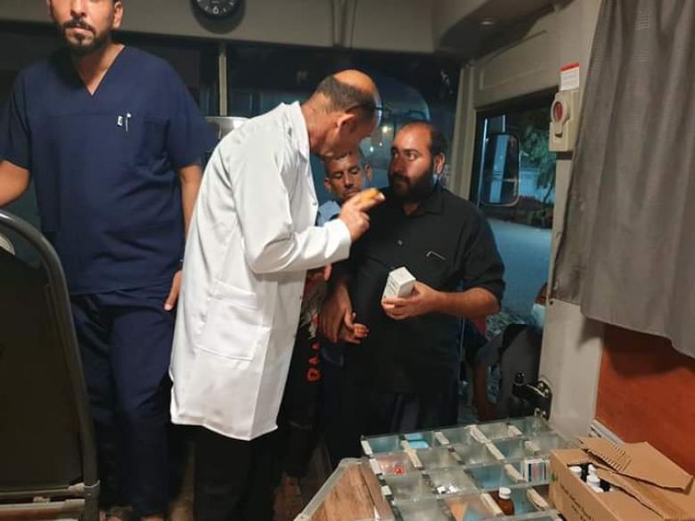 المفارز الطبية في قطاع الهندية تباشر  بتقديم خدماتها للزائرين