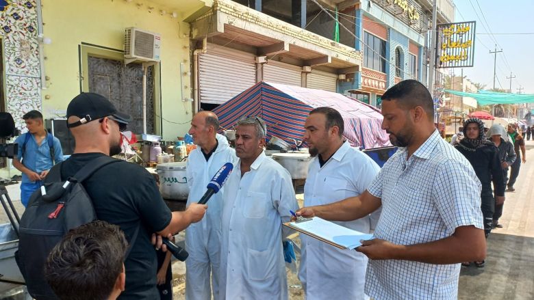 لجنة مراقبة ظاهرة الجزر العشوائي تتخذ جملة من الاجراءات الوقائية لتوعية اصحاب المواكب خلال فترة الزيارة الأربعينية