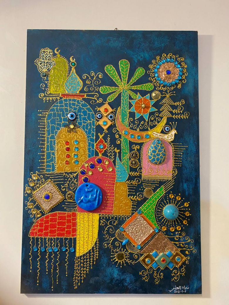 ترميزات من الموروث الشعبي  تحاكي وتناغم الفلكلور العراقي