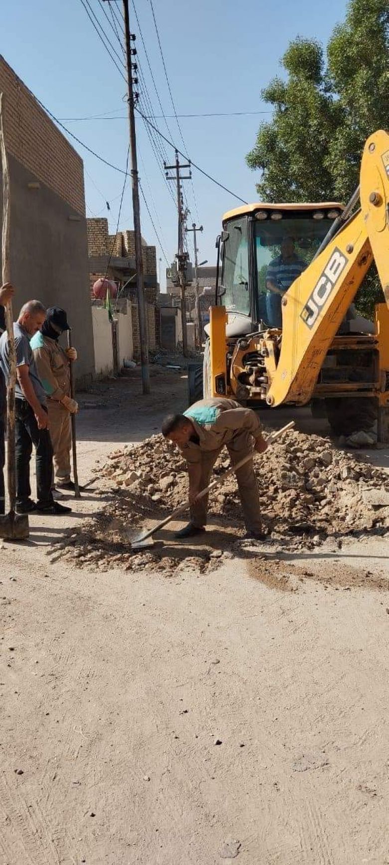 مجاري كربلاء تنفذ خطتها الخاصة بموسم الامطار