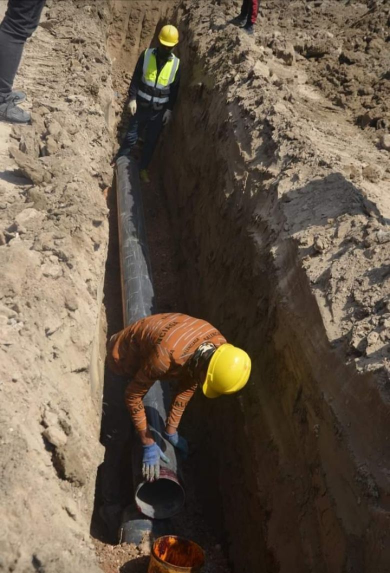 لمعالجة شحة المياه.. انجاز مشاريع حيوية مهمة في ناحية الخيرات