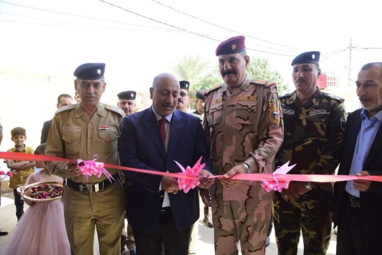 محافظ كربلاء يفتتح بناية الجنسية في قضاء  الحسينية