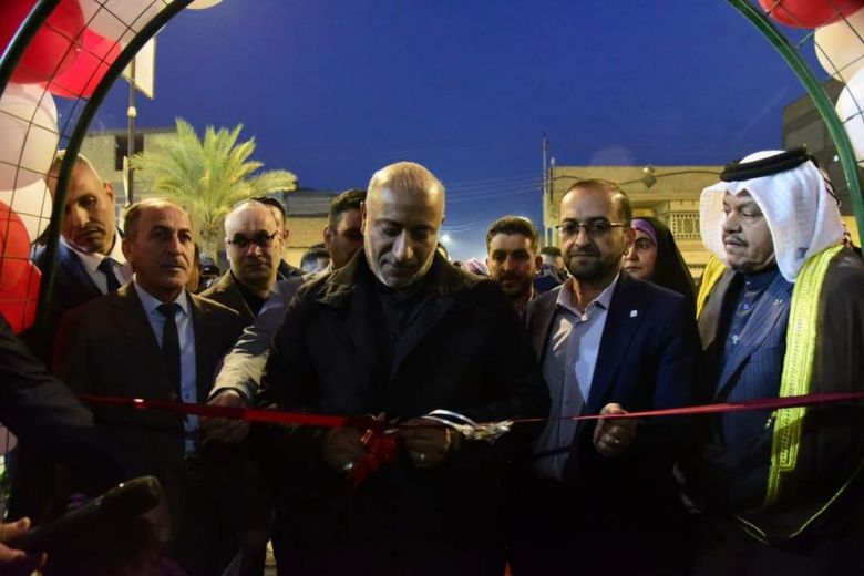بالصور.. محافظ كربلاء يفتتح مشروع ايصال الخدمات لإحياء متفرقة في مركز المحافظة