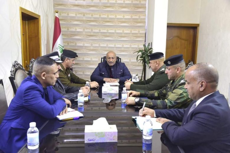 محافظ كربلاء يترأس اجتماعا هاما مع قادة الاجهزة الامنية في المحافظة