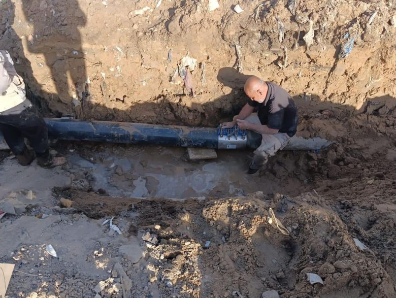 ماء كربلاء تنفذ حملات مكثفة لإزالة التجاوزات  على الشبكات المائية في قضاء الحر