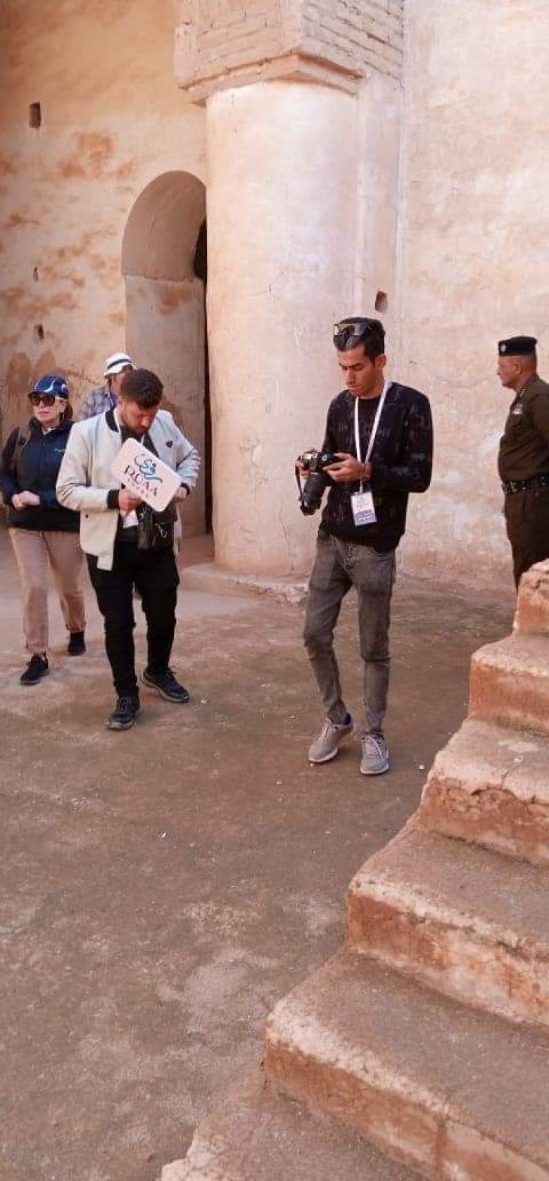 شرطة الآثار تواصل حماية السواح اثناء زيارتهم للاماكن الآثرية في كربلاء