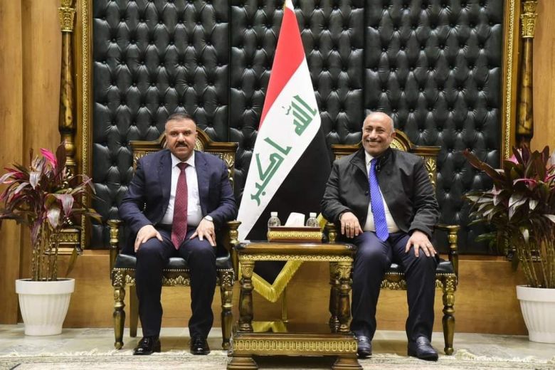 الخطابي يتباحث مع وزير الداخلية سبل التعاون في ادارة الملف الأمني خلال الزيارات المليونية