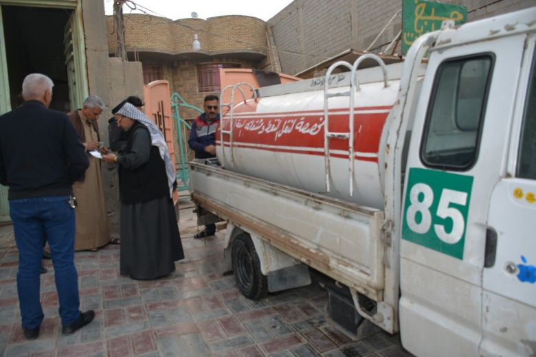 الاستمرار بتزويد المواطنين بمادة النفط الأبيض في كربلاء