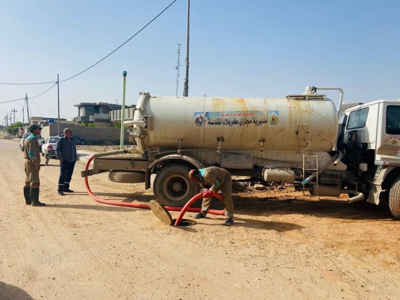 مجاري كربلاء تكشف عن خريطة خطتها الخاصة بعيد الفطر