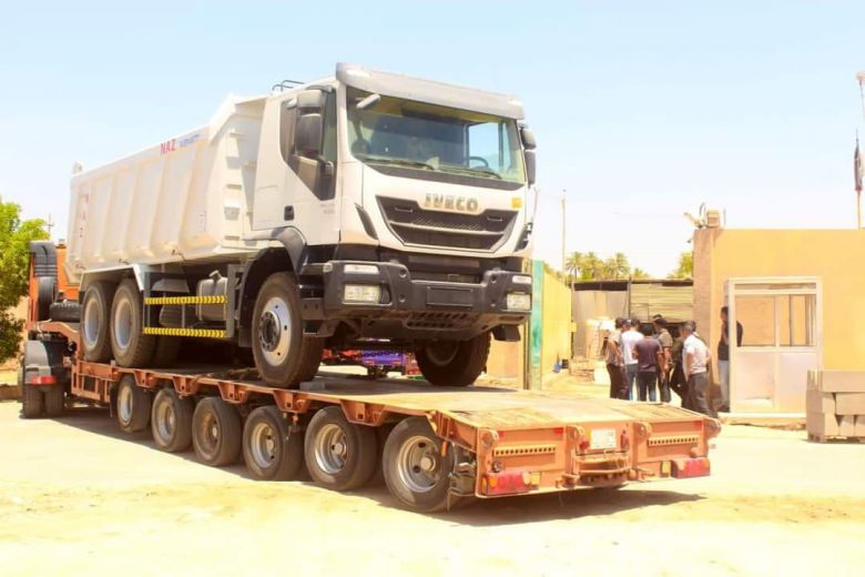 تجهيز الدوائر الخدمية في ناحية الخيرات بآليات تخصصية