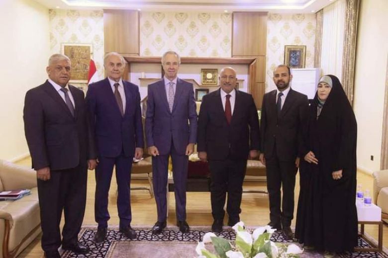 محافظ كربلاء: راغبون في فتح آفاق التعاون مع إسبانيا في العديد من المشاريع الاستثمارية