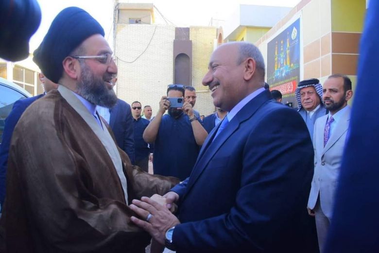 محافظ كربلاء يستقبل سماحة السيد عمار الحكيم في مبنى المحافظة