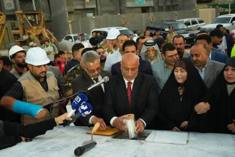 الخطابي يبدأ من قضاء الهندية بإرساء حجر الاساس لعدد من المشاريع الحيوية والخدمية